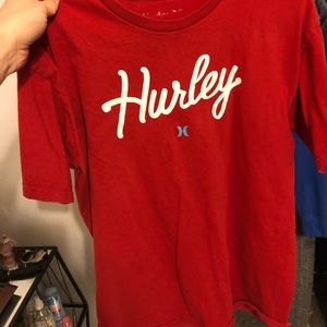Hurley T-shirt perfect condition only problem is the hole in the armpit